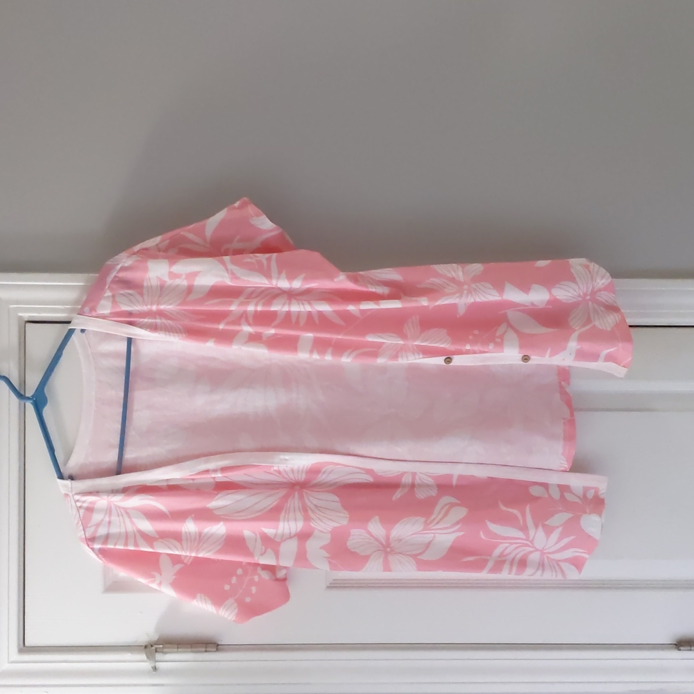 Pink Large Hawaiian Shirt